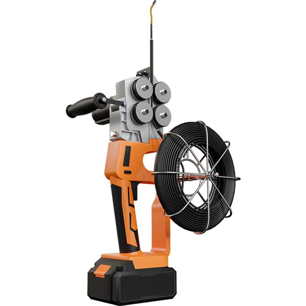 전동 요비선 선통기 무선 인출선 광케이블 로비선 충전 스레딩 20미터