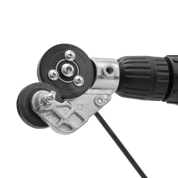 금속절단기 철근절단기 날 커터  금속 전기 드릴 전단 기계 플레이트 렌치 포함 안전한 시트 톱질 무료 절