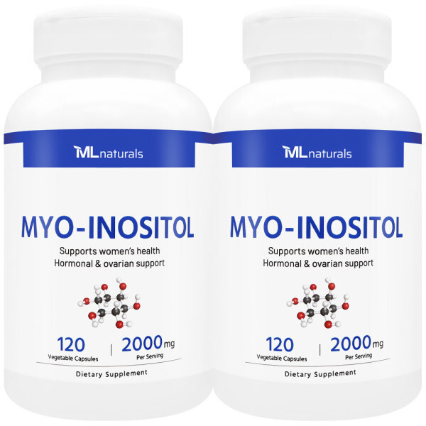 [해외] 마이라이프 내추럴스 신제품 1+1 마이라이프 내추럴스 미오-이노시톨 2000mg 120야채캡슐 1+1 행사 중