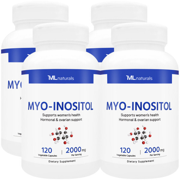 [해외] 마이라이프 내추럴스 신제품 2+2 마이라이프 내추럴스 미오-이노시톨 2000mg 120야채캡슐 2+2 행사 중