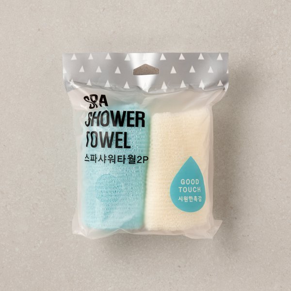 리빙탑스 스파샤워타월2P (영등포점)