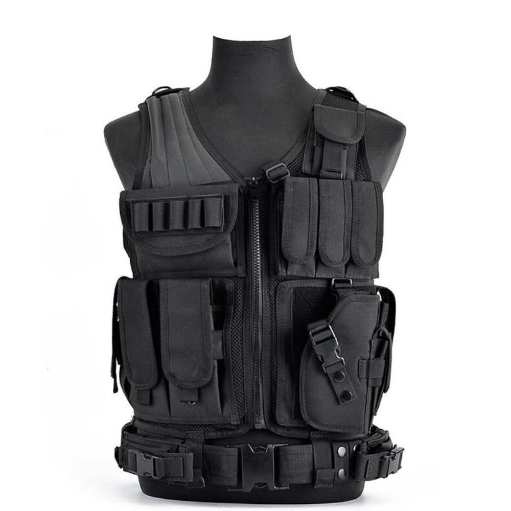 워터백 삽입가능 서바이벌 전술용 특수업무 조끼 진행요원 행사단체복 단체 봉사 알바 작업장 요원