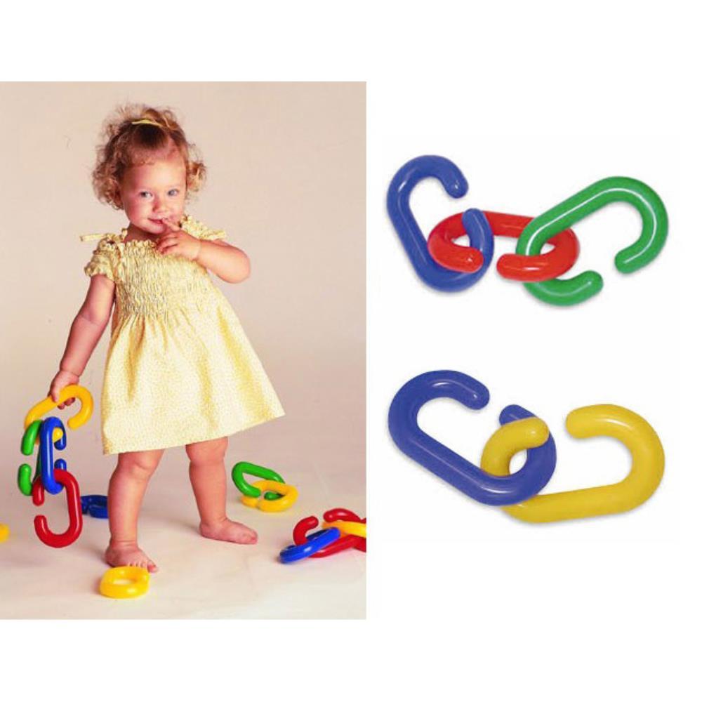 체인 고리 블록 유아체육 유치원 교구 어린이날선물 5살 토이 학교 맞추기EQ 입체 생일 교육용