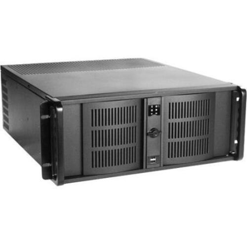 해외 iStarUSA D Storm Series 4 RU Compact Stylish Rackmountable Chassis (Black Bezel) Top Seller