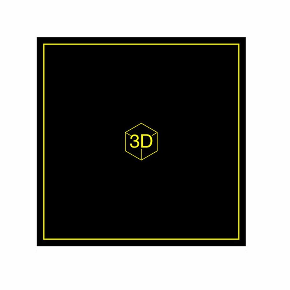 [해외] 220x220 300x300 마그네틱 플랫폼 히트 베드 스티커 시트 빌드 표면 A8 A6 E12 WanHao i3 메가 S 3d 프린터