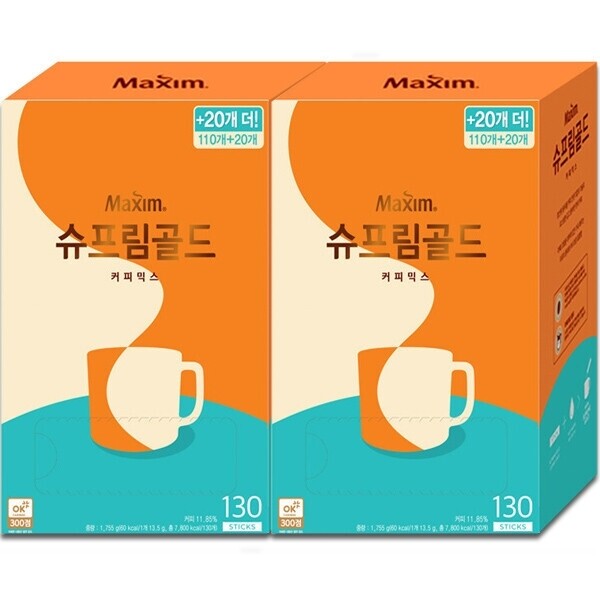 맥심 슈프림골드 커피믹스 260T