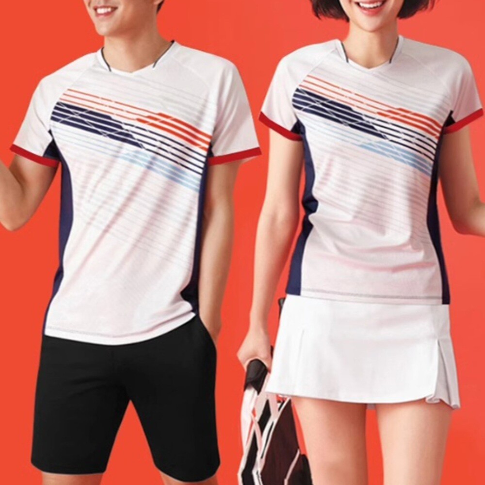탁구유니폼 탁구복 남녀공용 티셔츠 세트 기능성-(여성용) 5183 티셔츠+치마/XL