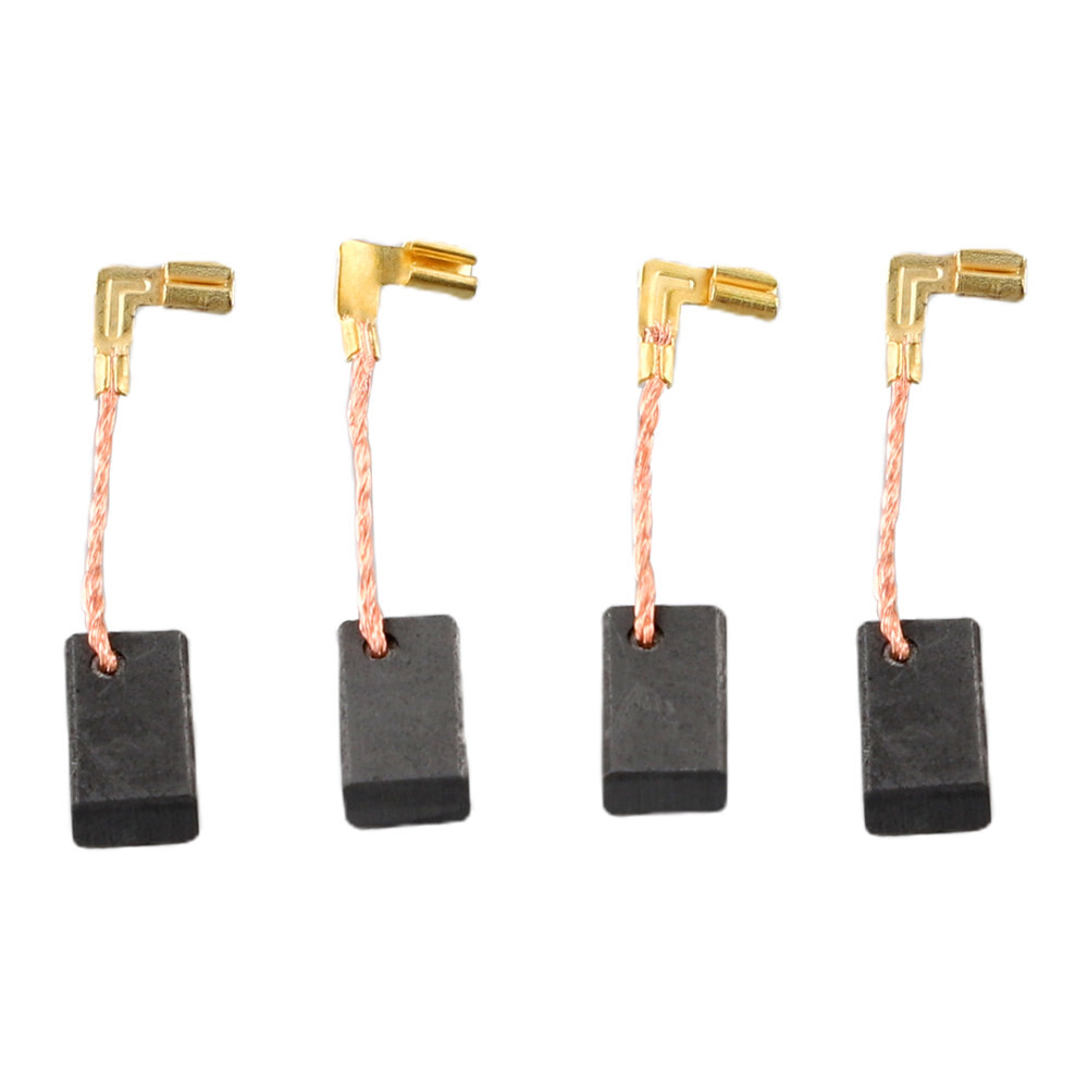 [해외] 전동 공구 탄소 브러시 금속 두께 6mm 너비 9mm GA4534 GA5030 GA5034 GA5434 PJ7000 TM3000C 4