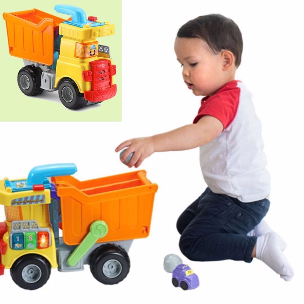 [오늘출발] 데이투 뛰뛰빵빵 덤프트럭 멜로디자동차 아기자동차 바퀴자동차 버튼장난감