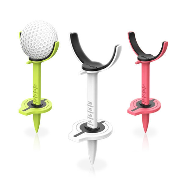 [오늘출발] 벤그룹 에스티 S-TEE 컨트롤 에이밍 볼마커 골프티 티꽂이 슬라이스 방지티 3P