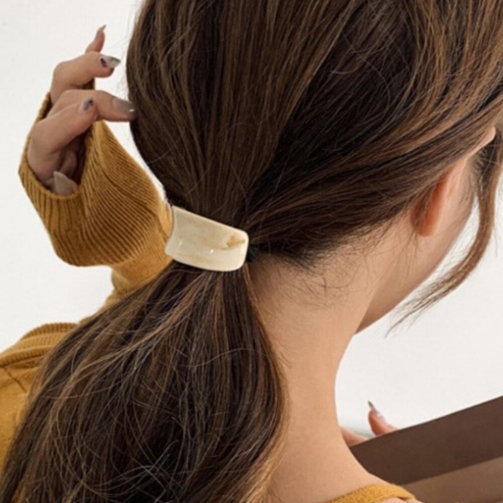 [오늘출발]더벳스 여성 머리끈 마블 포인트 헤어 끈