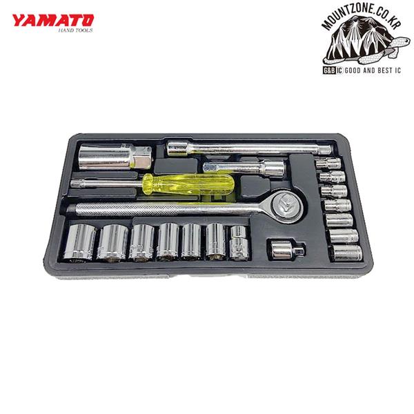 [오늘출발] 마운트존 YAMATO 1/4inch 4-9mm 3/8inch 10-19mm  21pcs구성 소켓세트