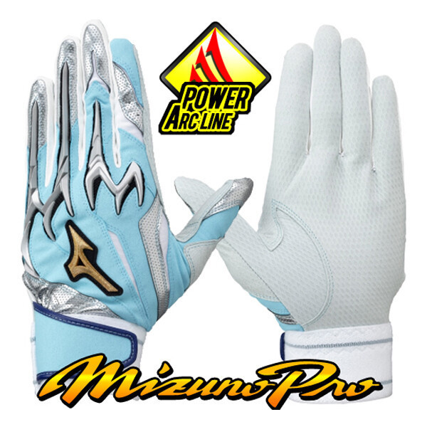 [오늘출발] 미즈노 미즈노 배팅장갑 프로 배팅 장갑 53521 스카이 야구장갑