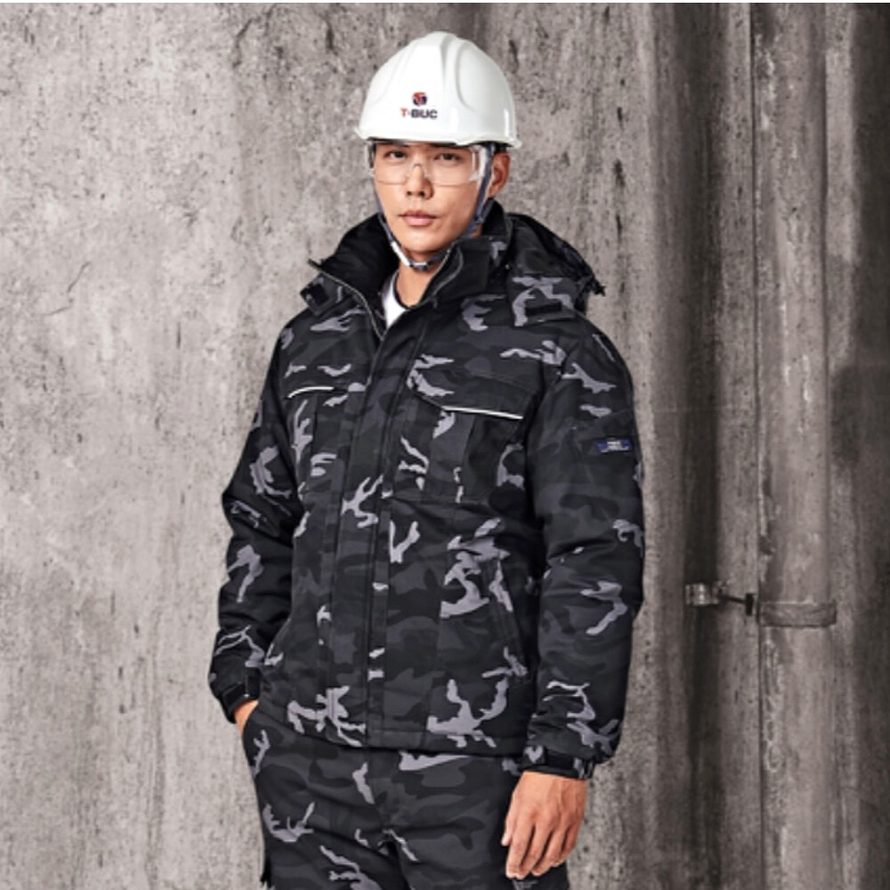 티뷰크 추동 작업복 상하 분리형 겨울작업복 추동근무복 단체방한복 TB 777J 777P 자수무료
