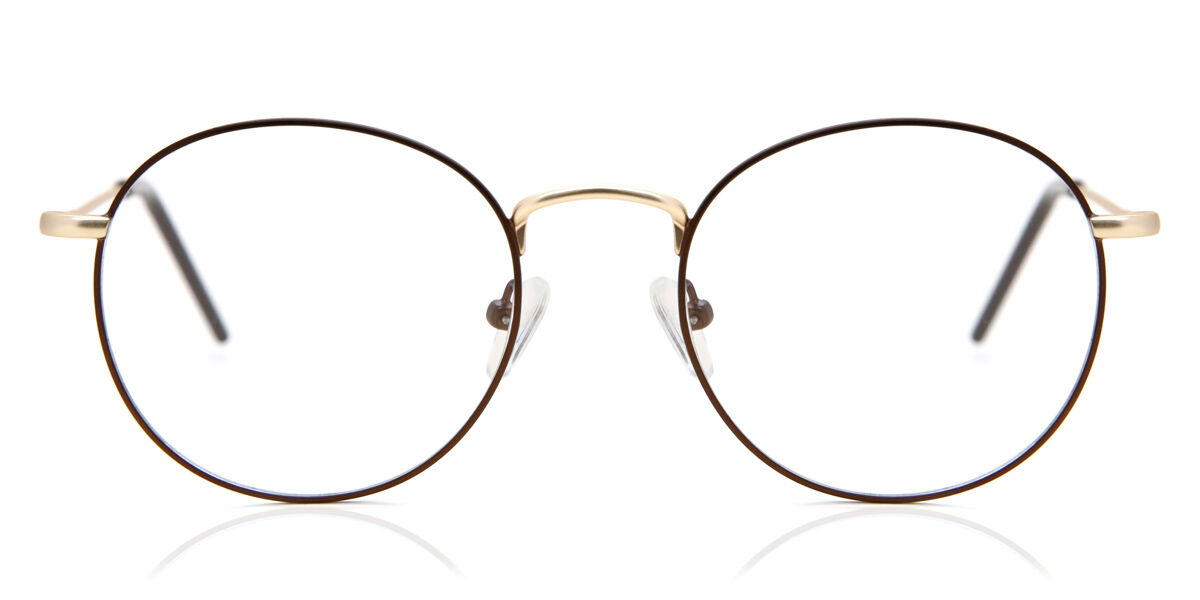 풀 림 라운드 브라운 스마트바이 컬렉션 아도라 아시안 핏 938B 패션 유니섹스 안경 (무료배송/100%정품보