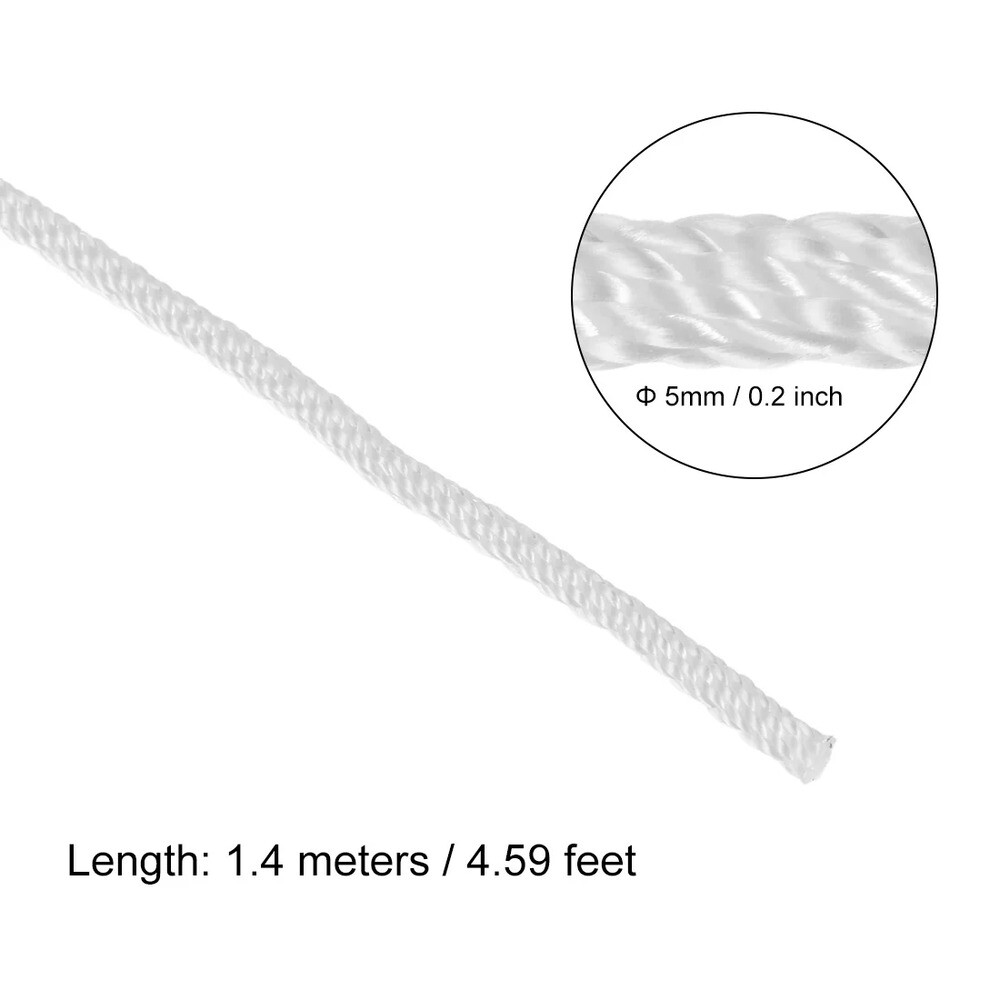 마닐라로프 줄다리기줄 선박용줄 Uxcell 잔디 깎는 기계 핸들 스타터 시작 코드 라인 로프 엔진 가솔린 드