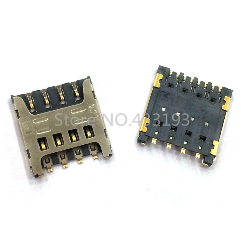 [해외] 15 개/몫 sim 카드 슬롯 리더 홀더 커넥터 소켓 lg f120 f160 무료 배송