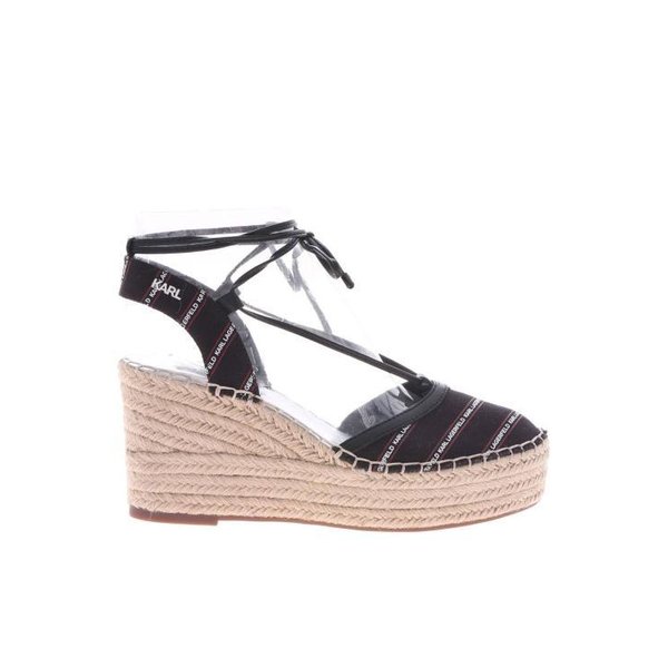 19SS 칼라거펠트 로퍼 KL32207900 Black