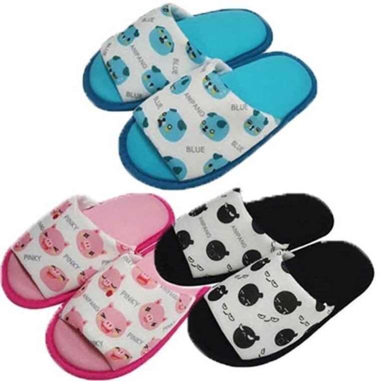 패턴성인거실화 층간소음방지 어린이집신발 애니팡 캐릭터화 실내화 슬리퍼 학원신발 다용도화