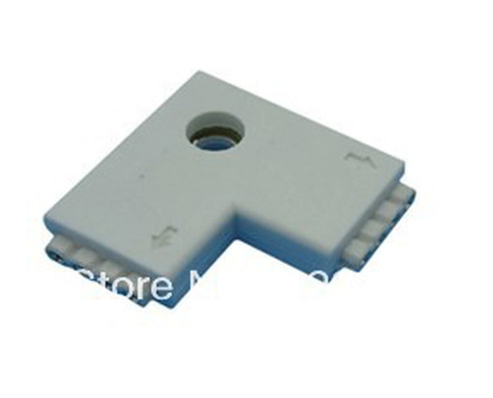 무료 배송 20 pcs 많은 4 핀 RGB 스트립 커넥터 L 모양 90도 여성 납땜