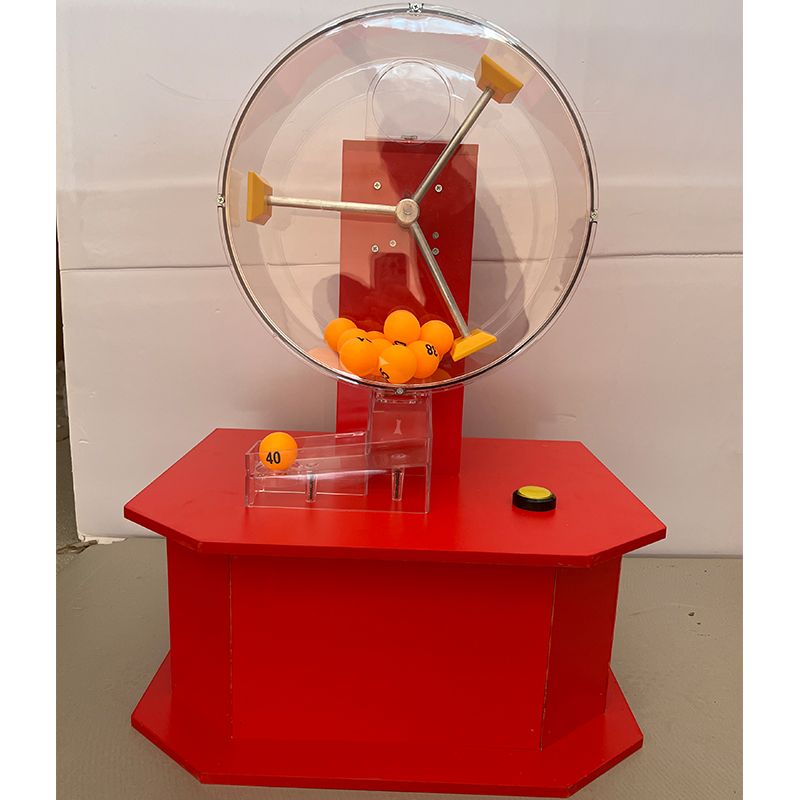 자동 경품공 추첨기 에어볼 복불복 카지노 번호뽑기 로또추첨기 이벤트 점괘통 2. 자동 추첨기(구슬 100개)