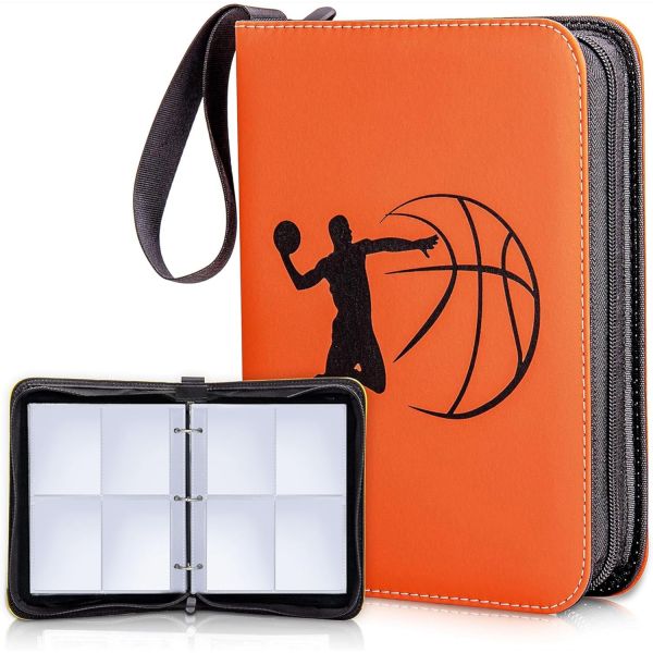 nba 카드 바인더 수집용 앨범 CLOVERCAT 4포켓 방수 트레이딩 디스플레이 홀더 확장형 400 양면 포켓 게임