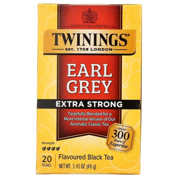 Twinings Tea From Grosvenor Tea Earl 그레이 엑스트라 볼드 20개