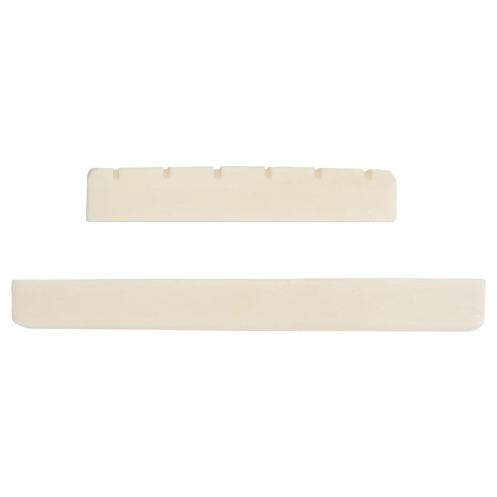 기타새들 클래식 기타 본 슬롯 새들 너트 세트