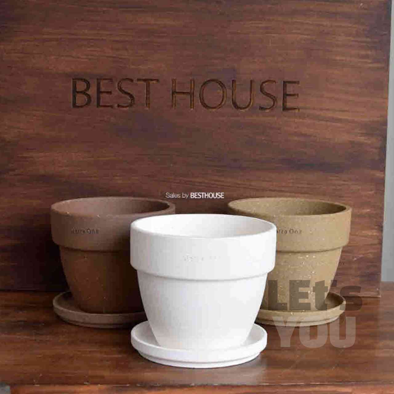 [오늘출발] 레츠 가을꽃화분 받침 15x13cm 이태리토분 빈티지토분 미니토분 원형토분 빈화분 이쁜화분 이탈리아화분 이