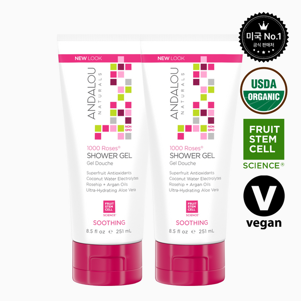 갤러리아 천송이 로즈 수딩 샤워젤 251ml 2개