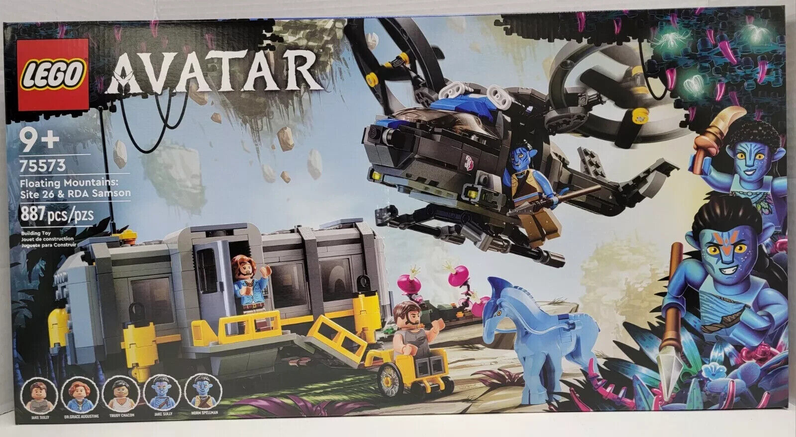 [오늘출발] 레고 레고 아바타 플로팅 마운틴 사이트 26 및 RDA 삼손 75573 새 제품 레고 세트
