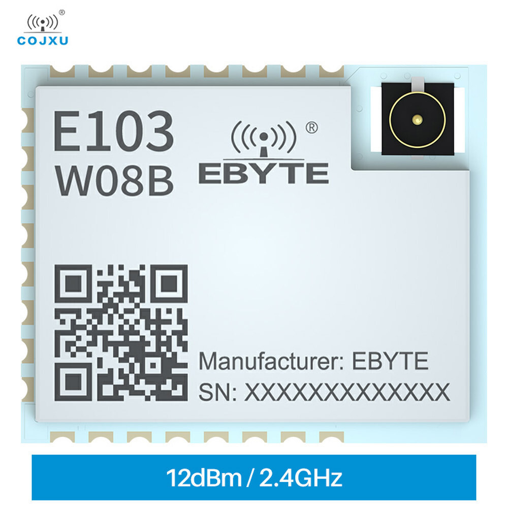 [해외] 2Pcs 2 4G 듀얼 와이파이 모듈 암 코어 LP 소비 IPEX 안테나 무선 TCP HTTP 클라이언트 MQTT E103 W08B IoT