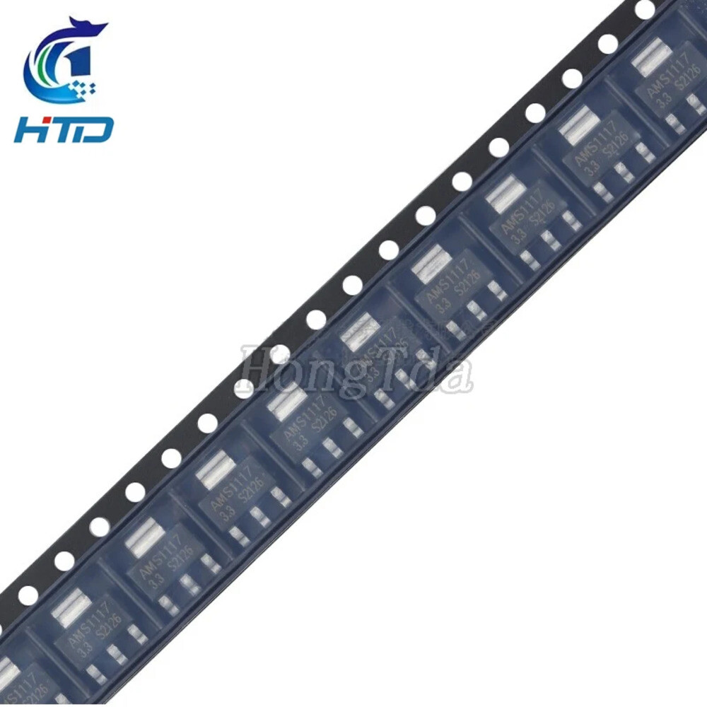 AMS1117 AMS1117-3.3 AMS1117-5.0V AMS1117-ADJ AMS1117-2.5 SOT223 칩 IC AMS1117-1.8V 3V3 5.0V 10 개 1