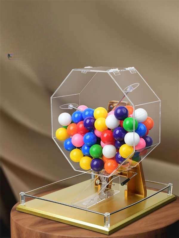 로또 기계 경품 뽑기 복불복 파워볼 번호 추출기 게임 행사용 복권 빙고 랜덤 추첨기 룰렛 자동 행운권