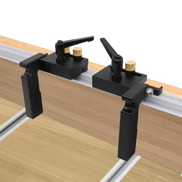 [오늘출발] 마이터 스톱목공 T 슬롯 슬라이딩 플립 리미터 톱 테이블 라우터