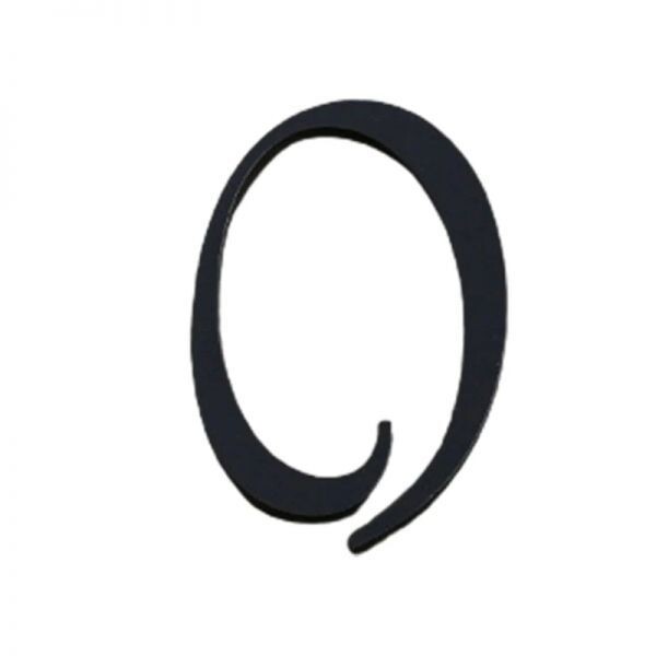 블랙 문짝 번호 모던 하우스 자체 접착 사무실 호텔 아파트 문짝 우편함 주소 표지판 0 ~ 9 70mm