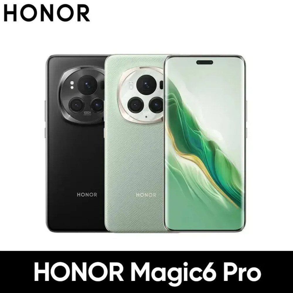 [해외] HONOR Magic6 Pro 글로벌 버전 스냅드래곤 8 3 세대 6.8 인치 쿼드 커브 플로팅 스크린 180MP 잠망경 망원