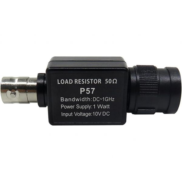터미네이터 커넥터 액세서리를 통한 산업용 급전 50ohm BNC 여성용 50KY 어댑터 장치