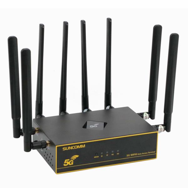 [오늘출발] SIM 카드 슬롯이 있는 5G 라우터 SDX62 WiFi 6 2.4G 5.8Ghz WiFi 6 메쉬 홈 비즈니스 온라인 게임 라이브 5