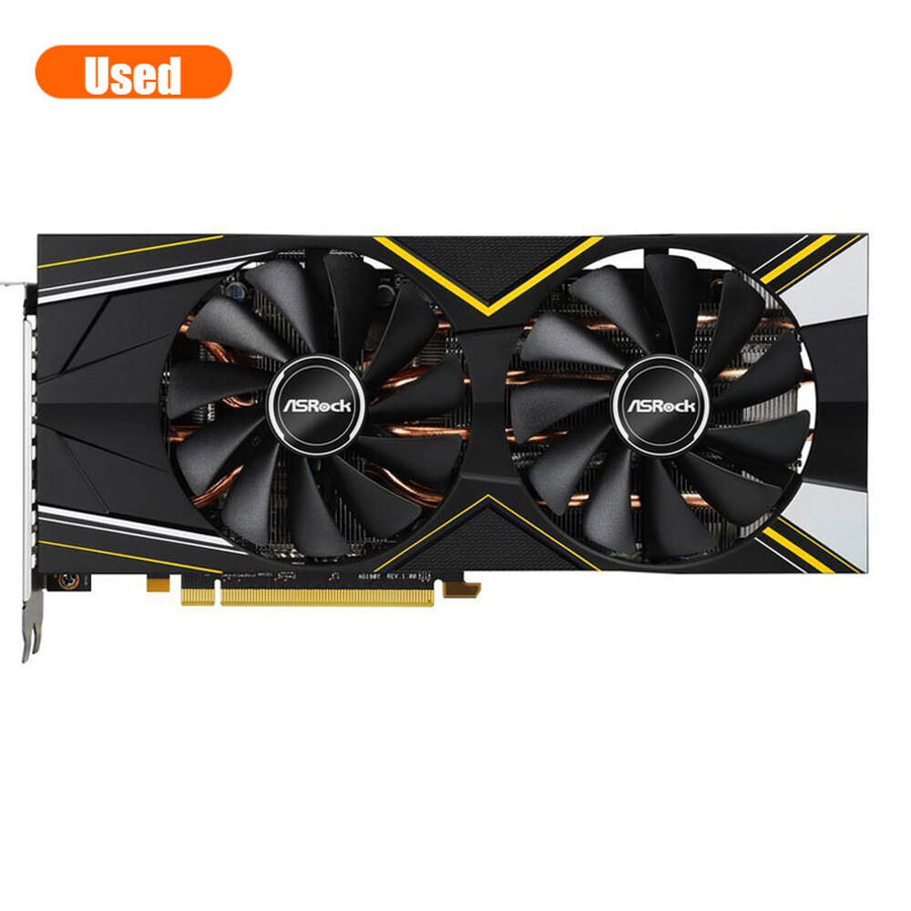 ASRock Radeon RX 5700XT 챌린저 D 8G OC PCI 익스프레스 4 0 비디오 카드