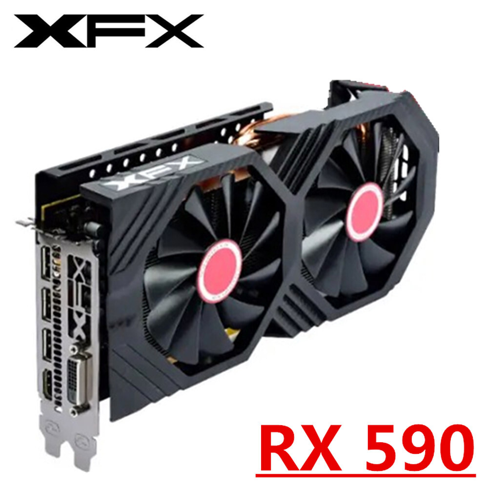 [오늘출발] XFX RX 580 570 560 550 8GB 4GB 그래픽 카드 R7 R9 370 380 8G 2GB AMD GPU Radeon RX580 1660 비디오