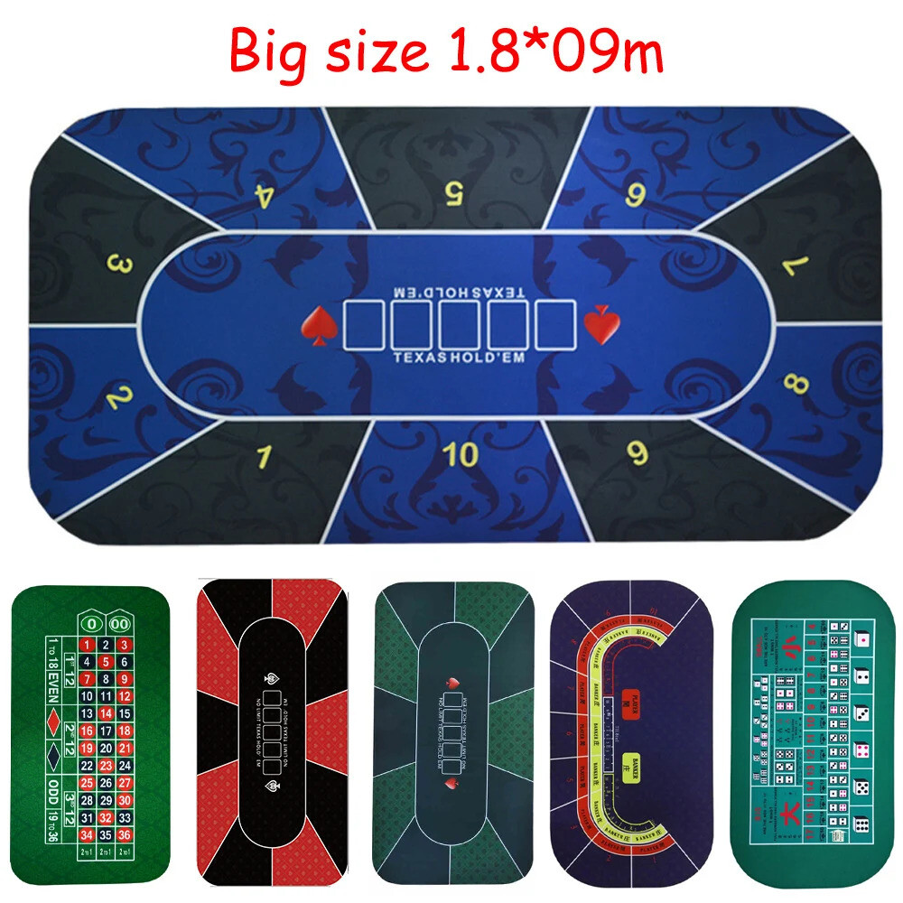 룰렛 파티 음주게임 텍사스 홀덤 포커 블랙 잭 바카라 주사위 베팅 매트 고무 도박 게임 패드 카지노 식탁