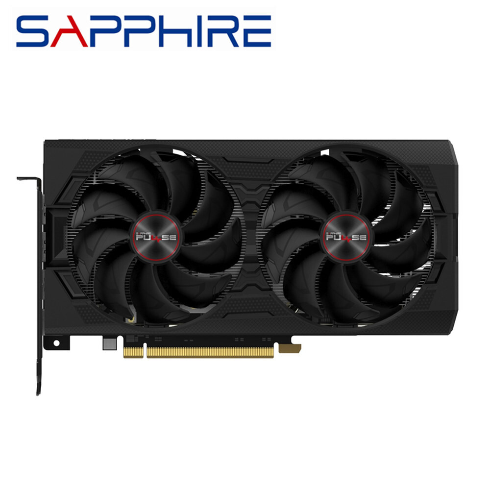 [오늘출발] 사용 된 사파이어 RX 5500XT 5500 XT 8GB 그래픽 카드 GPU Radeon RX5500 RX5500XT 비디오 데스크탑