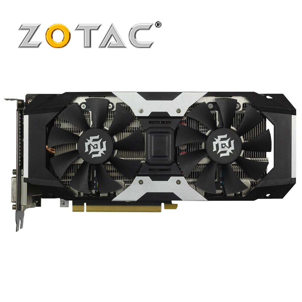 [오늘출발] ZOTAC GTX 1060 그래픽 카드 GeForce nVIDIA GTX1060 6GD5 192 비트 데스크탑 맵 PCI E X16 HDM