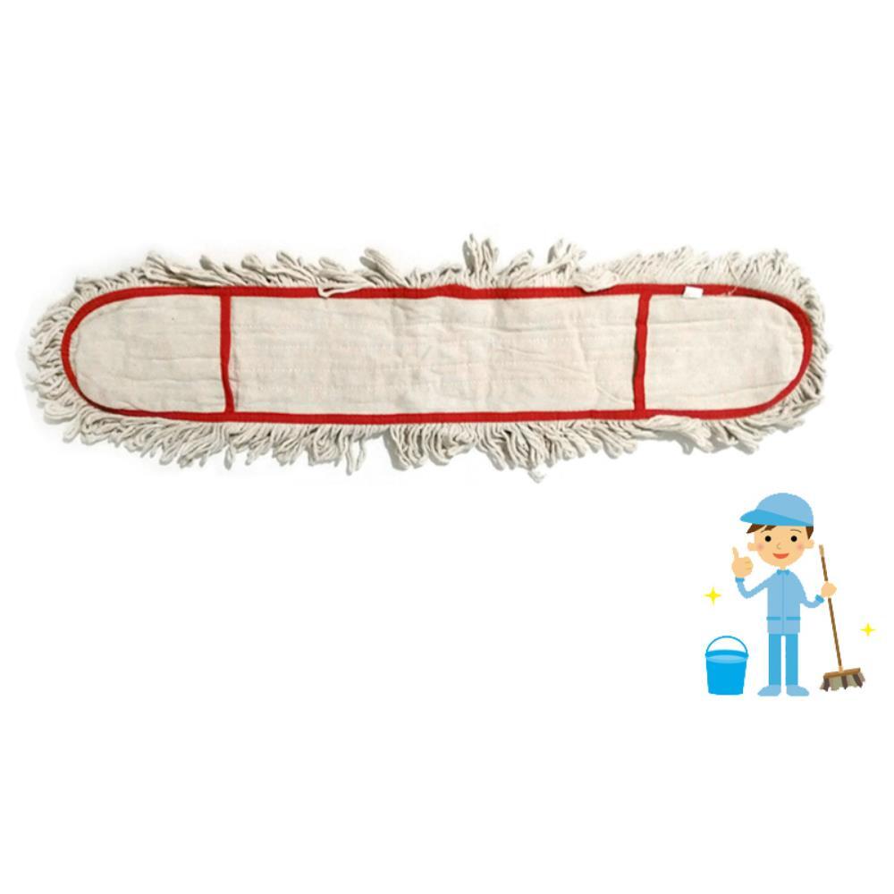 학교 강당 건습식 청소용 백색 대걸레 리필 40개 공장 신축건물 빌라