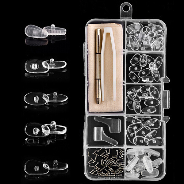 [오늘출발] 안경 실리콘 코받침 교체 풀세트 흘러내림방지 코패드