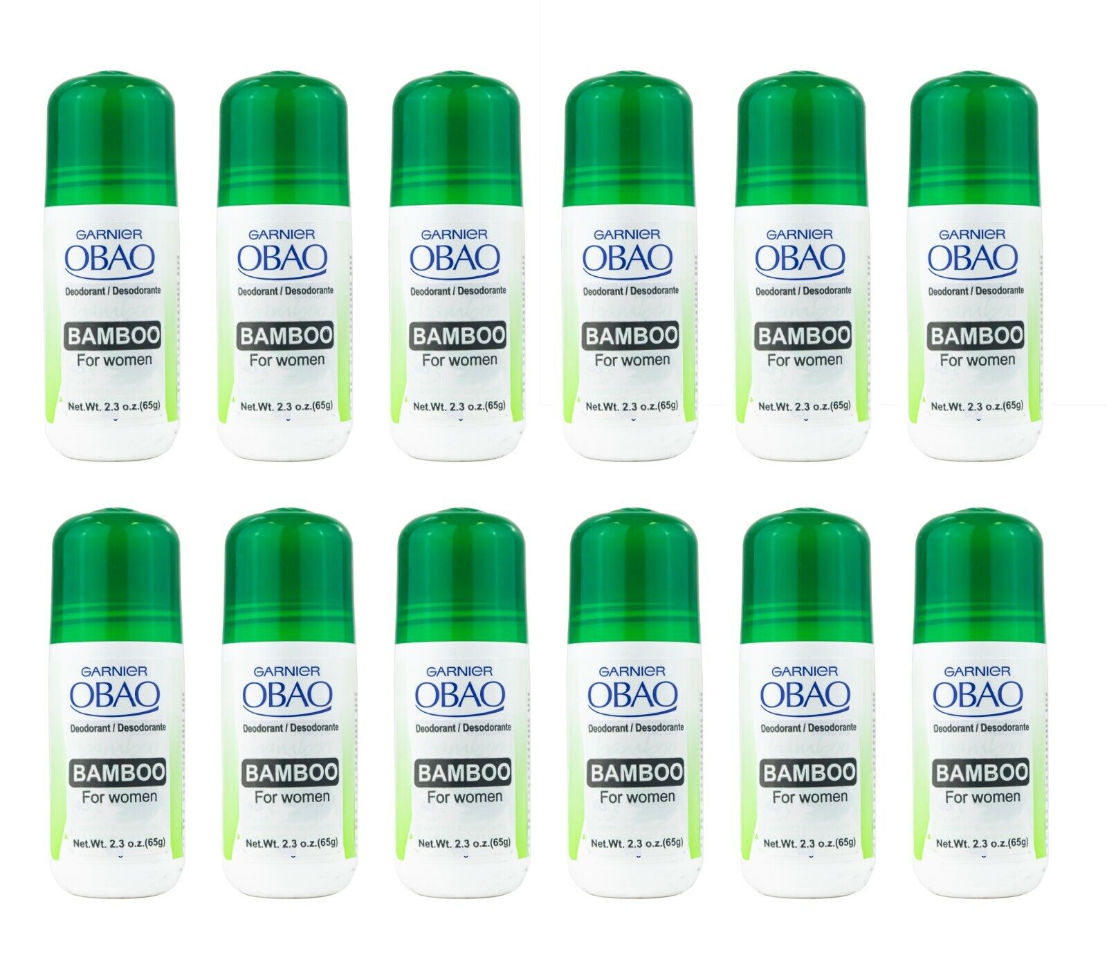 데오드란트 미국 OBAO GARNIER BAMBOO / BAMBU FOR WOMEN 2.3 온스(1온스약30g) (12 PACK) EXP 05/26