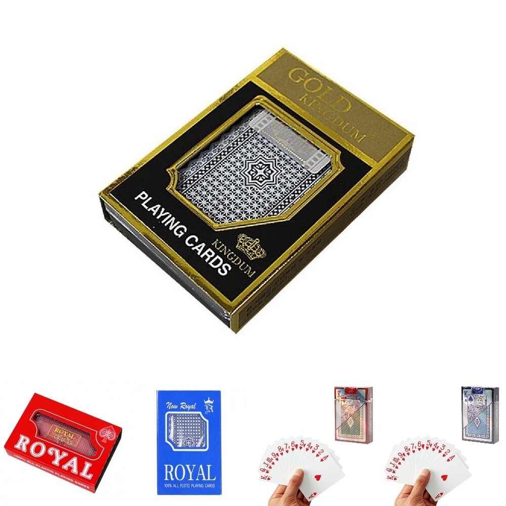 (골드킹덤) 트럼프 카드 놀이 포커 블랙잭 홀덤 훌라 /포커용카드/조커카드/훌라카드/마술용카드/게임용카