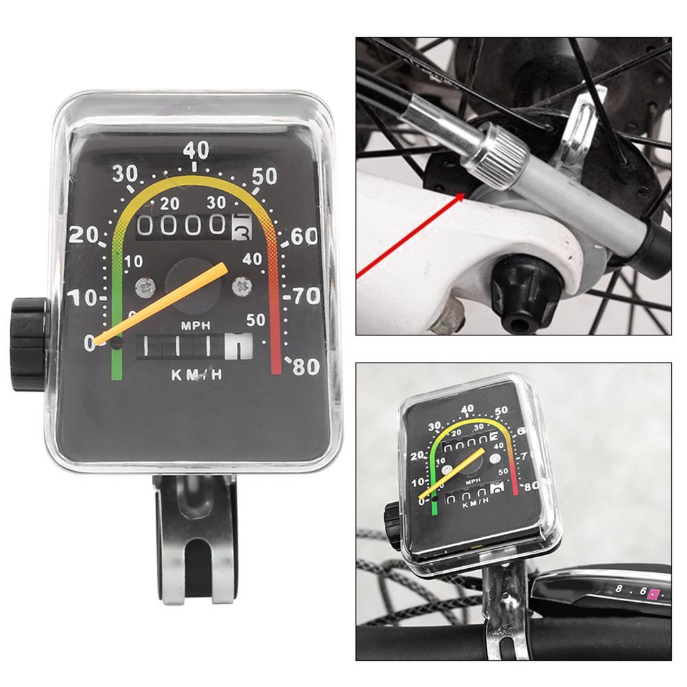 [오늘출발] Odometer Bike Table Cycling Speedometer Computer Mountain Bike Table Waterproof Mechanical Odometer