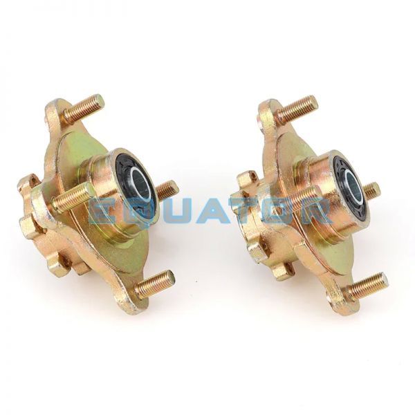 프론트 브레이크 디스크 휠 허브 ATV UTV 버기 고 골프 카트 쿼드 바이크 액세서리 17-20mm 110mm 4 STUD M